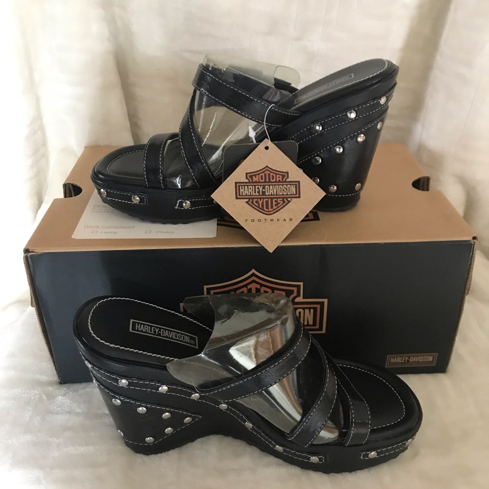 Harley Davidson Sandals Paige Size 6M Brand New